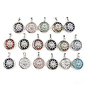 Fashion Jewelry Sunshine Natural Stone Pendant Charm Healing Crystal Pedant Quartz Crystal Beads for Jewelry Making