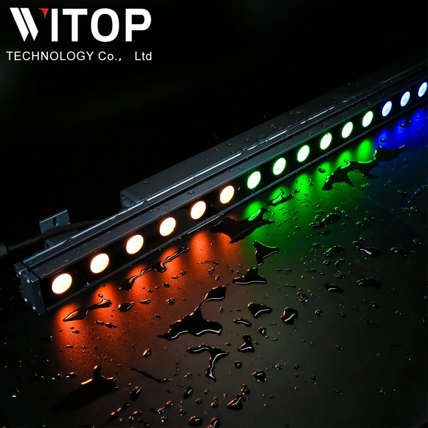 Dynamic White Leds RGB RGBW Wall Wash Lights bar Outdoor Wall Lamps 24V Dmx Bridge Led Wall Washer Light