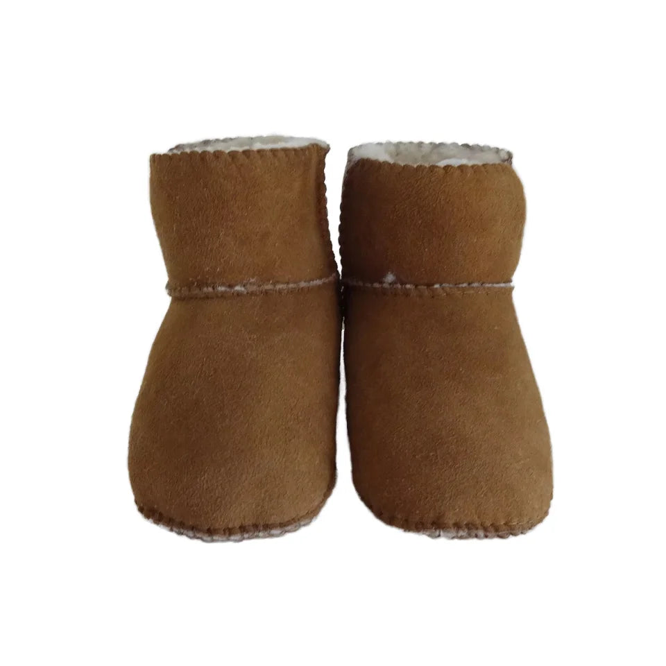 Sample Support Wholesale Australia Winter Warm Newborn Soft Sole Toddler Shoes Baby Sheepskin Boots