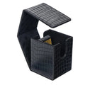 Premium PU Leather Card Protective for Sleeve Cards Holder Twin Flip Deck for Commander PVC Free Strong Magnet Card Deck Box