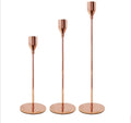 Custom Metal Simple Modern Nordic Taper Candlestick Holders Wedding Bar Party Decorating Candle Holders