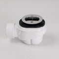 Hydrorelax Small Aperture Shower Tray Drainer PP + Stainless Steel High-Quality Waste Drain for Shower Rooms