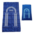 Packable Prayer Mat Travel Muslim Prayer Mat in a Carrier Bag