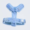 2025 Instagram Hot Pet Supplier Personalized Soft Sherpa Teddy Dog Harness With Transparent Plastic Release Buckle
