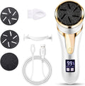 Electric Foot Callus Remover Rechargeable Foot Grinder Scrubber for Dead Skin