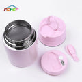 Aohea Wholesale Thermos Set Insulated Steel Food Jar Containers Bottle Children Food Jar With Pull Ring Lid for Lunch