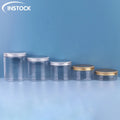 Food Packaging 100/200/300/400/500ml Empty Cans Sealed Storage Transparent Jar with Lid Large Volume Plastic Jars