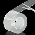 Customized Transparent Nano Tape Waterproof Acrylic Sheet Adhesive Double Sided Sticky Washable Reusable Masking Thin 5m