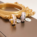 Solid Silver Gold Plated Rings Basketball Women Fashion Letter Custom Jewelry Cross Stainless Steel Ring