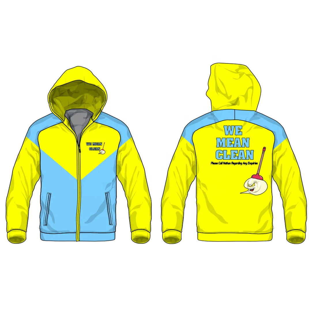 Custom Men's Winter 100% Polyester Fleece Dye Full Sublimation Heat Transfer Printed Zipper Hoodies