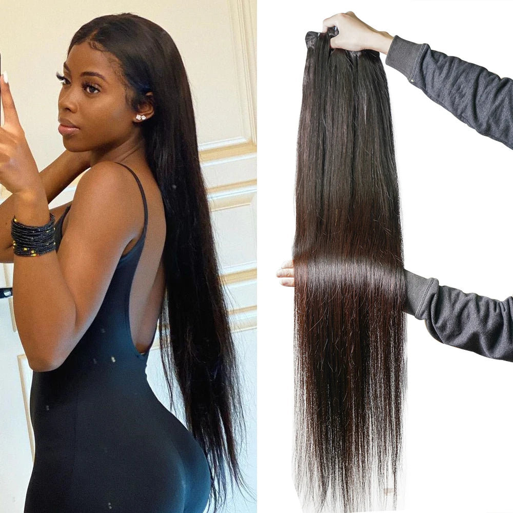Hair Bundle Raw Virgin Cuticle Aligned Hairhuman Hair Weave Bundle Wholesale 10a 40 Inch Raw Human Hair Bundles