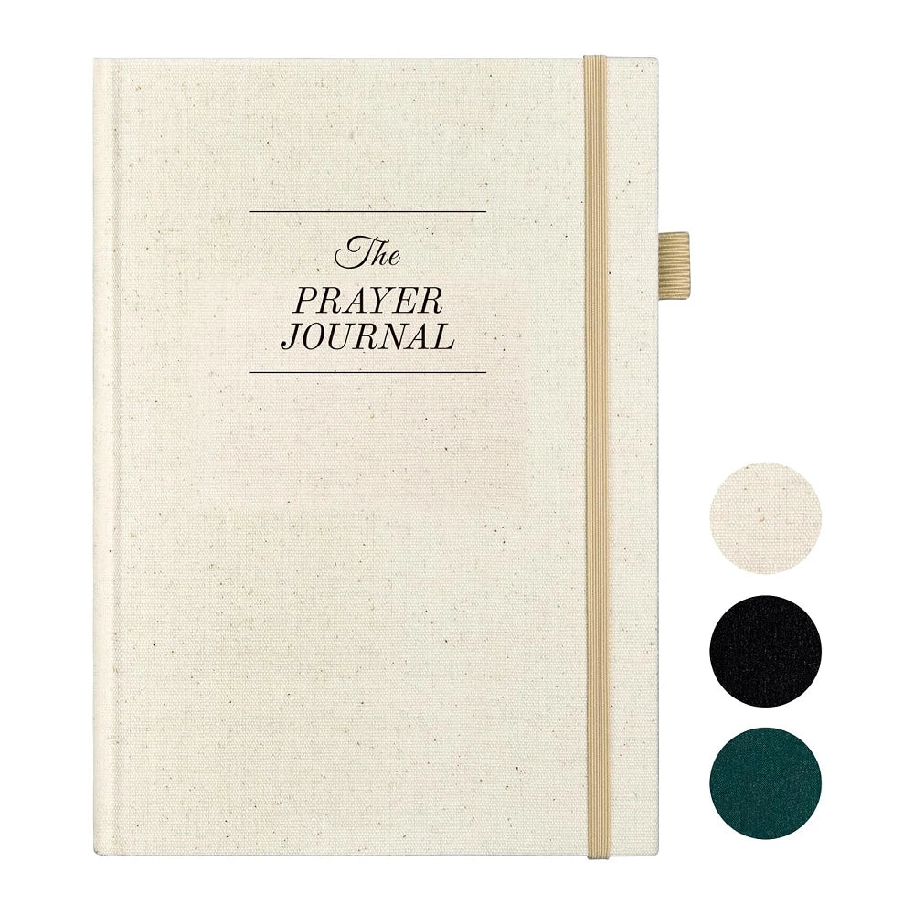 Custom Printing Linen Christian Prayer Journal Emotional Planner Motivation Journal Daily Affirmation Notebook Manufacturer
