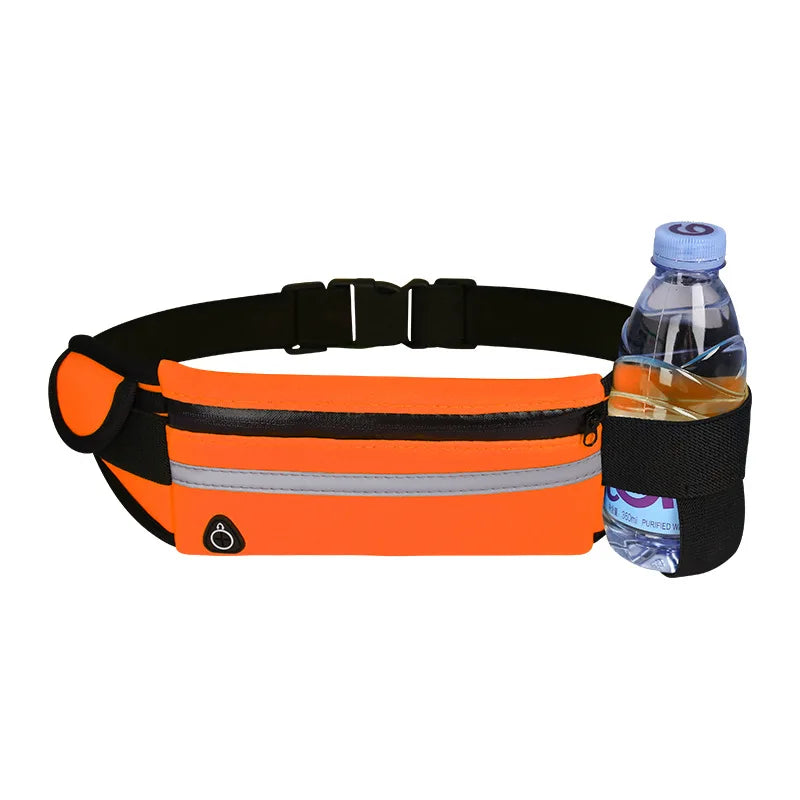 Custom Tactical Fanny Pack for Men Outdoor Sport Waist Bum Bag Zipper Neoprene Multifunction Waist Belt Accessory Portable