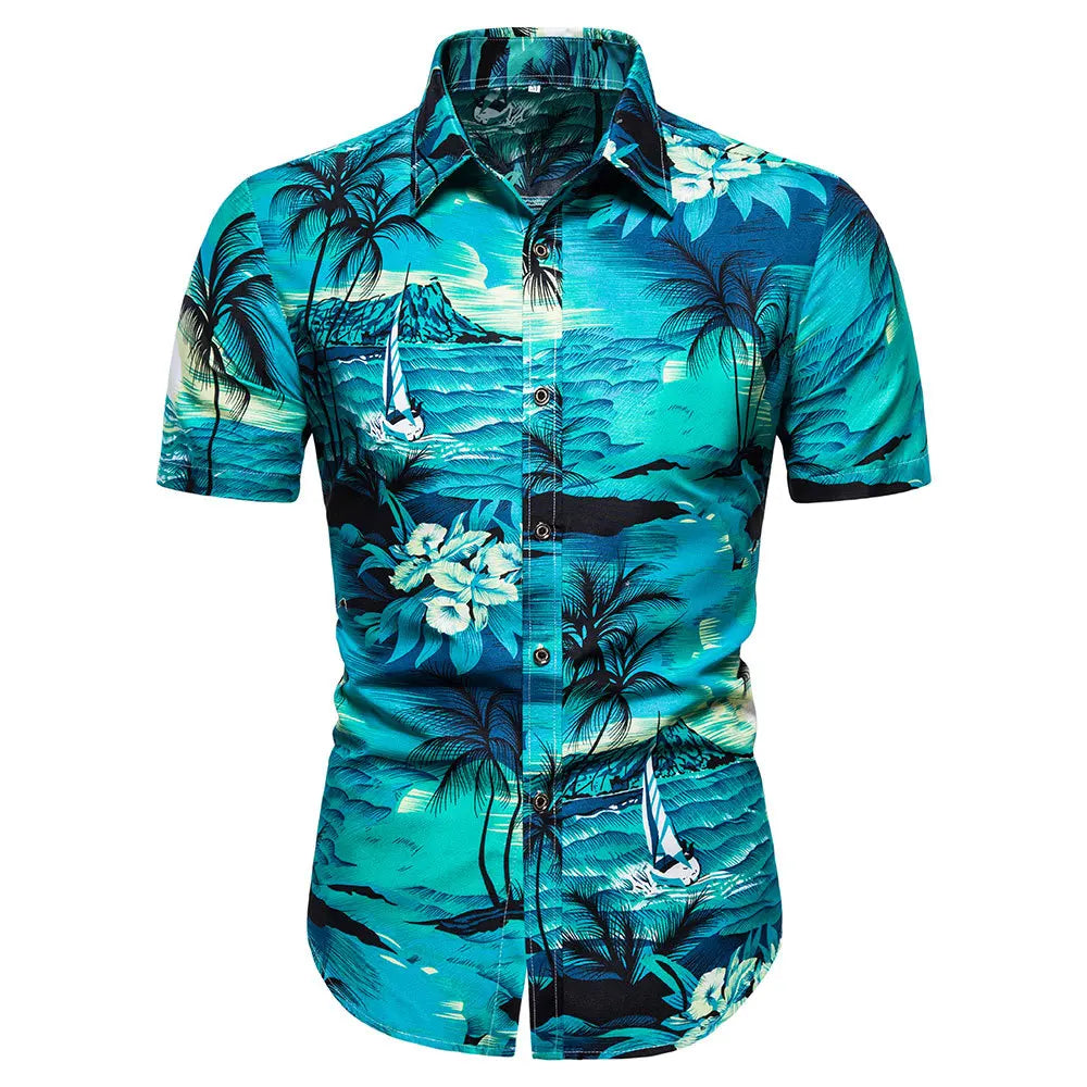 Summer Sea Shirts Performance Factory Directly Hawaiian Shirts Wholesale