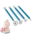 Online Top Seller Kitchen Accessories Set DIY Stainless Steel Baking Tools Durable 4pcs Cake Decoration Non-stick Sticks