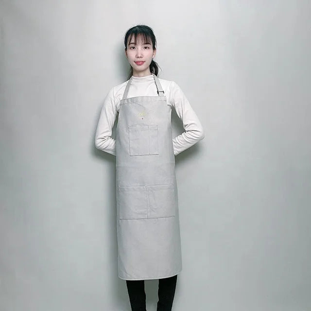 Embroidered Hairdressing Apron Custom Apron Uniform Hair Apron Salon WaterProof