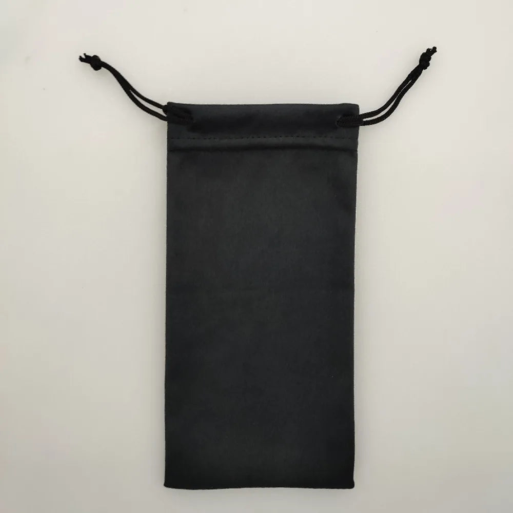 Portable Eco Reusable Glasses Sunglasses Cloth Bag Customized Logo Factory Wholesale Renewable Glasses Bag