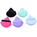 Free Sample Triangle Cotton Cosmetic Makeup Soft Sponge Colorful Cotton Liquid Foundation Powder Puff Pad