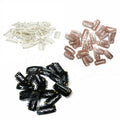 Beige Brown Black U Shaped Metal Snap Hair Clips 32mm for Hair Extensions Wig DIY Accessories
