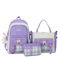 High School Student Wholesale Price Discount Cheapest Students Durable Big School Bag Fashion Backpack Sets