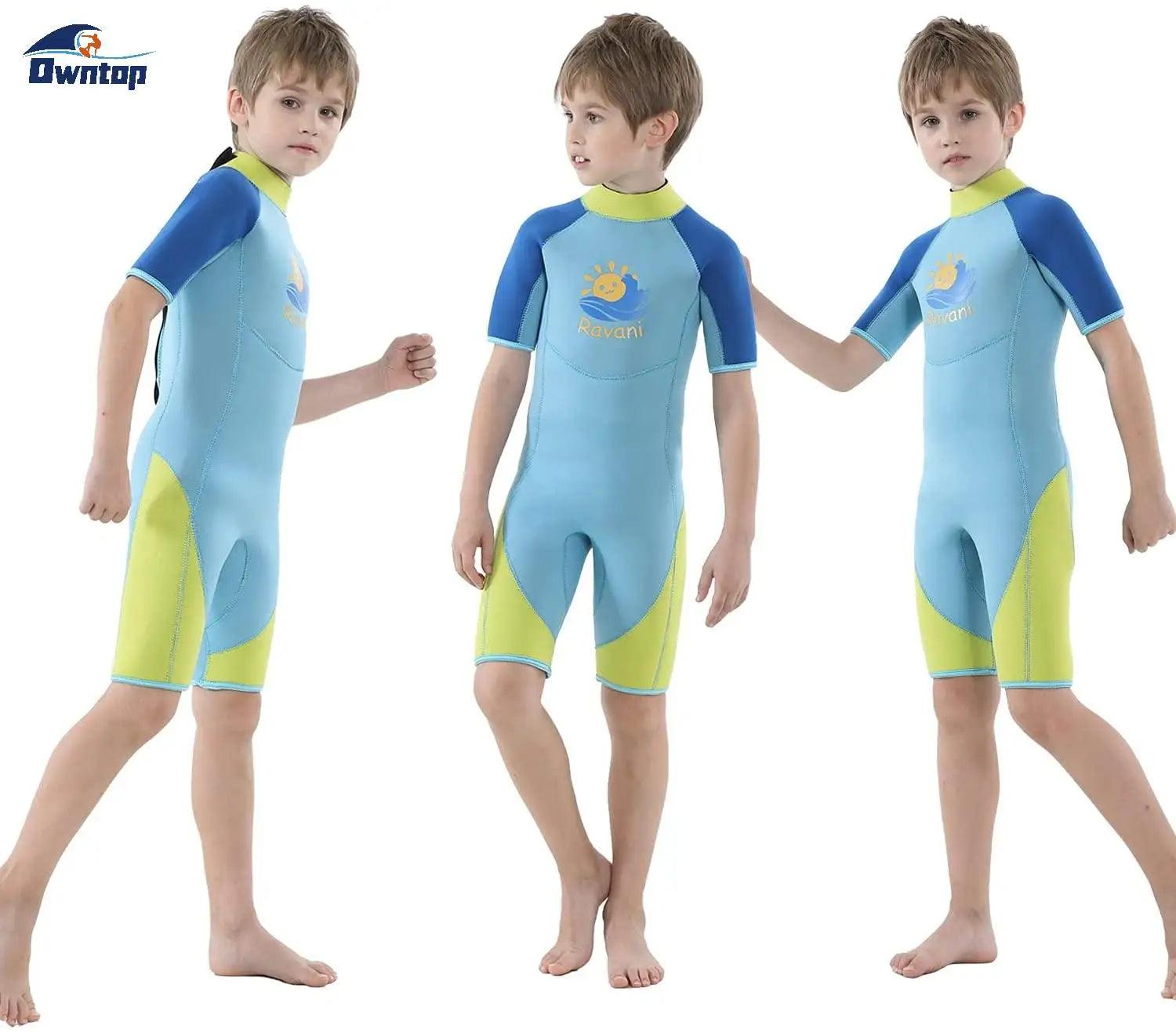 5mm Kids Wetsuit Boys and Girl Shorty Thermal Neoprene for Beach Surfing Kayaking Diving