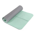 WOQI Environmentally Friendly TPE Bodhi Yoga Mat Is Non slip with a Large Fitness Pad Perfect for Barefoot Sports