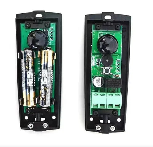 Electric Garage Door Barrier Gate Rolling Shutter Security Battery Power Infrared Detector Beam Sensor