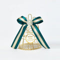 Metal Mini Bird Cage Candy Packaging Box Creative Iron Dragee Container Wedding Companion Chocolate Candy Gift Box