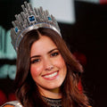 Beauty Queen Miss Universe Pageant Hair Jewelry Large Tiara Clear Crystal Accessories Adjustable Crown for Wedding Cosplay