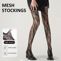 Wholesale Luxury Solid Knitted Breathable Hollow Out Tights Thigh High Thin Women Stockings