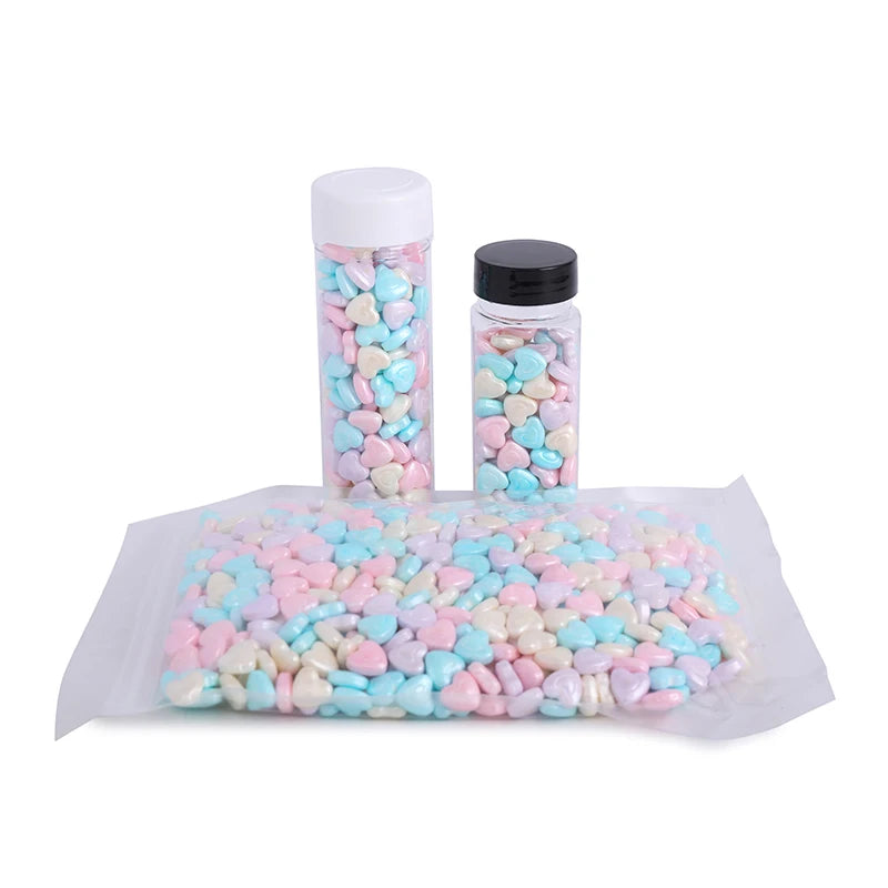 Birthday Christmas Pearlescent Pearl Cake Edible Decoration Bulk Baking Sugar Perlas Sticker Sprinkles for Lipgloss