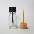 10ml 10g Gradient Glass Lip Gloss Tube 10ml Transparent Essential Oil Lip Gloss Bottle with Doe Foot Applicator