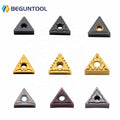 BEGUN TNMG160404-TM/TNMG160404 OEM CVD Coated External/Internal Turning Inserts for CNC Lathe HRC92 Hardness for Steel Cast Iron cnc inserts
