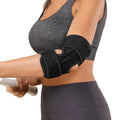 JINGBA Customizable Logo Adult Kids'  Neoprene Elbow Brace Protective Silicone Straps for Gym Exercise Injury Prevention