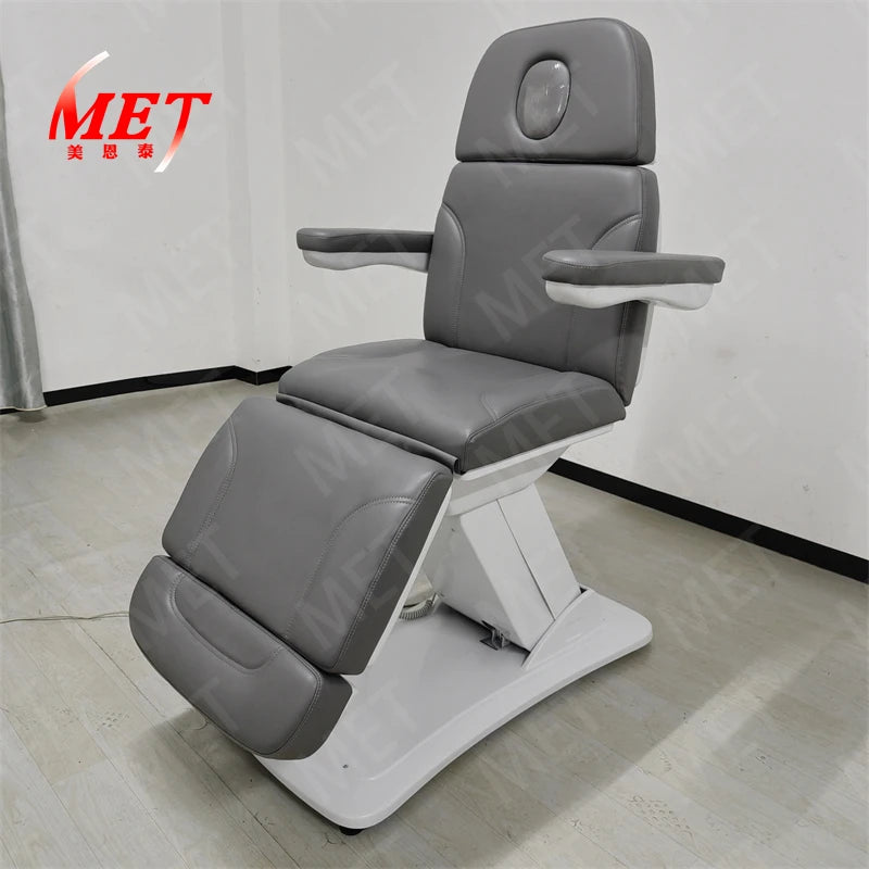 Wholesale Luxury Automatic Electric 3motor  Beauty PU Leather Massage Tattoo Eyebrow Facial Bed