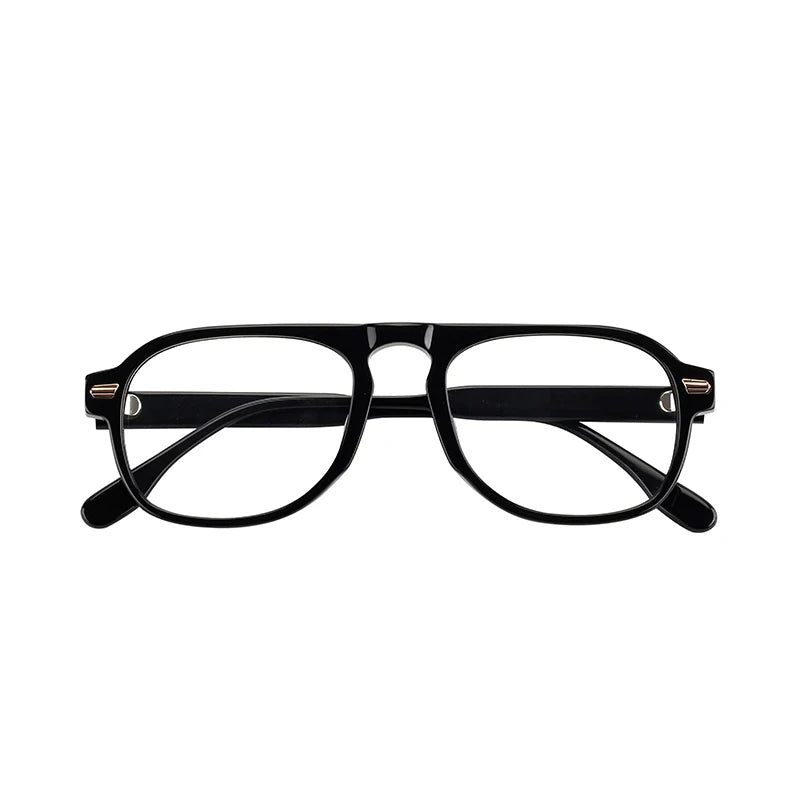 Hot Sale Men's Anti Blue Light Acetate Eyewear Diamond-Shaped Eyeglasses Popular for Their Stylish Design