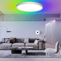 Rgb Remote Control Surface Mounted Home Kitchen Bedroom Living Room Hallway Lamp Led Ceiling Light