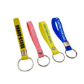 Hot Selling Silicone Wrist Bands Keychain Wristlet for Adults Custom Wristband Keychains