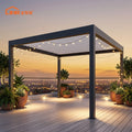 Prefabricated Aluminum Sunroom Glass House for Outdoor Patio Villa Garden Terrace and Backyard Extension