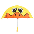 Children Kids Cute Cartoon Duck  Umbrella Cartoon Yellow Umbrella Kids Duck Umbrella