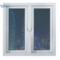Modern Design Custom Sealed Horizontal Swing Window Magnetic Screen for Bedroom Balcony Soundproof Windproof Household
