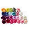Hot Design 12cm Silk Artificial Peony Flower Heads for DIY Wedding and Valentine's Day Decorations