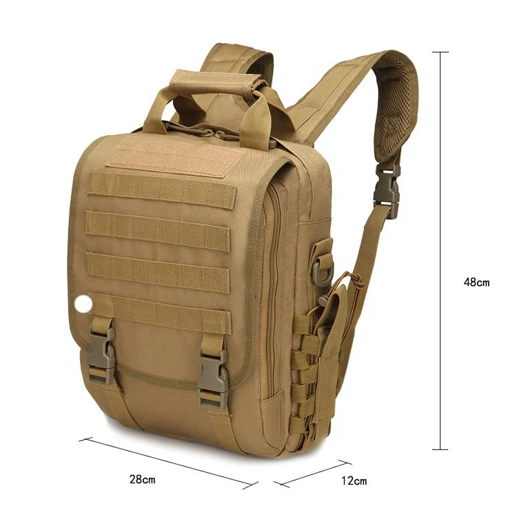 QXMOVING Private Label Waterproof Internal Frame Travel Laptop Tactical Backpack with Polyester Lining for Hunting Camping