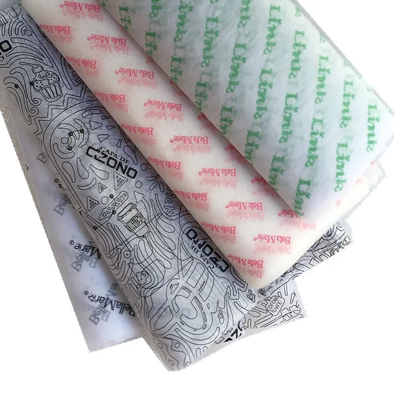 Custom Logo Moisture Proof Recyclable Shoe Stuffing Packaging Tissue Paper Synthetic Paper Single Side for Clothing and Socks