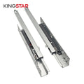 KINGSTAR 25kg Load Drawer Rail 2 Fold Single Extension 1.4mm Concealed Undermount Soft Colse Drawer Slide