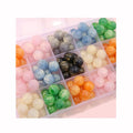12mm Starry Sky Resin Quicksand Beads Acrylic Plastic & Lucite DIY Handmade Bracelet Necklace Jewelry Accessories for Shoes Hats
