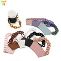 Wholesale Handmade Coffee Cup Sleeve Holder Custom Logo Heat Insulation Coffee Holder with Strap Handle