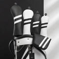 Embroidered logo Custom Golf Head Cover Club Wood Driver Cover with Plush Fabric Premium Golf Head Covers