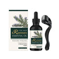 Private Label GleamXi Hair Care Set Natural Organic Rosemary Hair Oil with Roller
