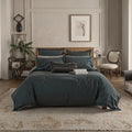 4-Piece Bamboo Bedding Set Eco-friendly 300TC Bedding With Silky for Home Use